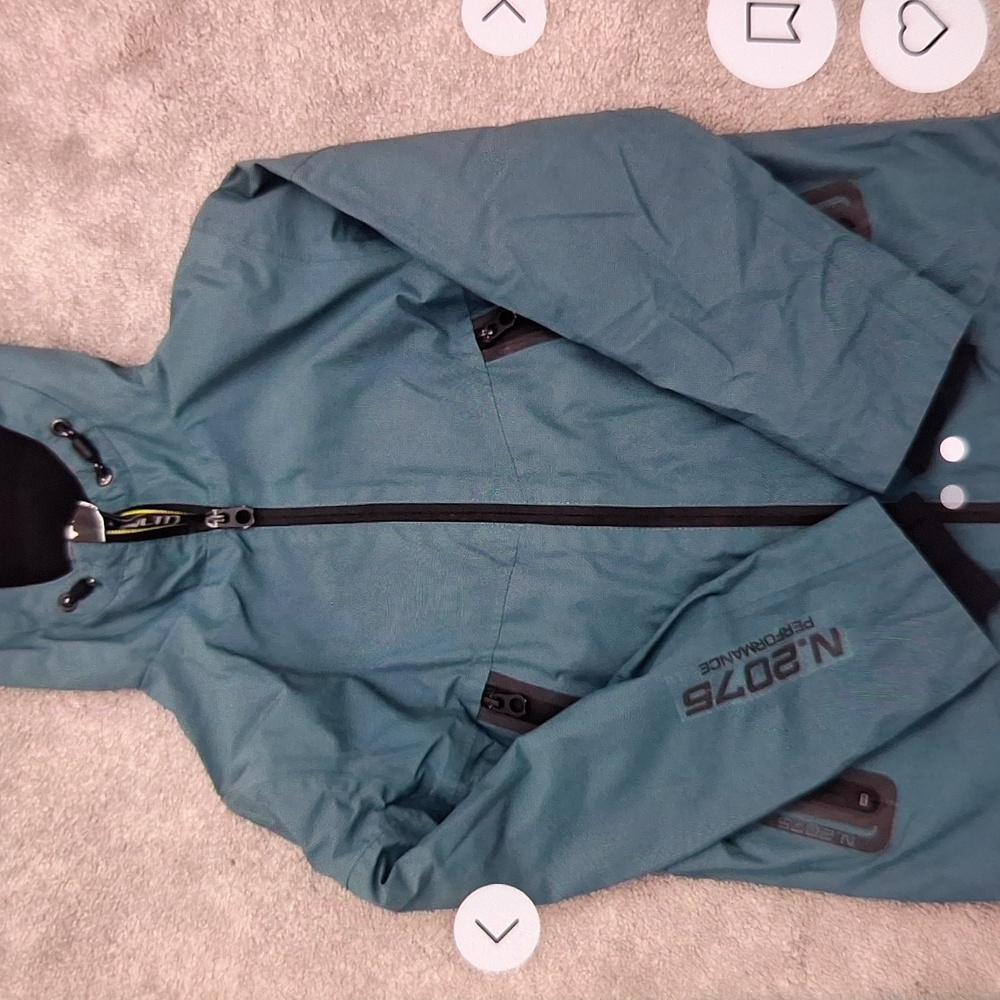 2 for $12: Next Unltd Tec Dark Teal Jacket - Age 8 years